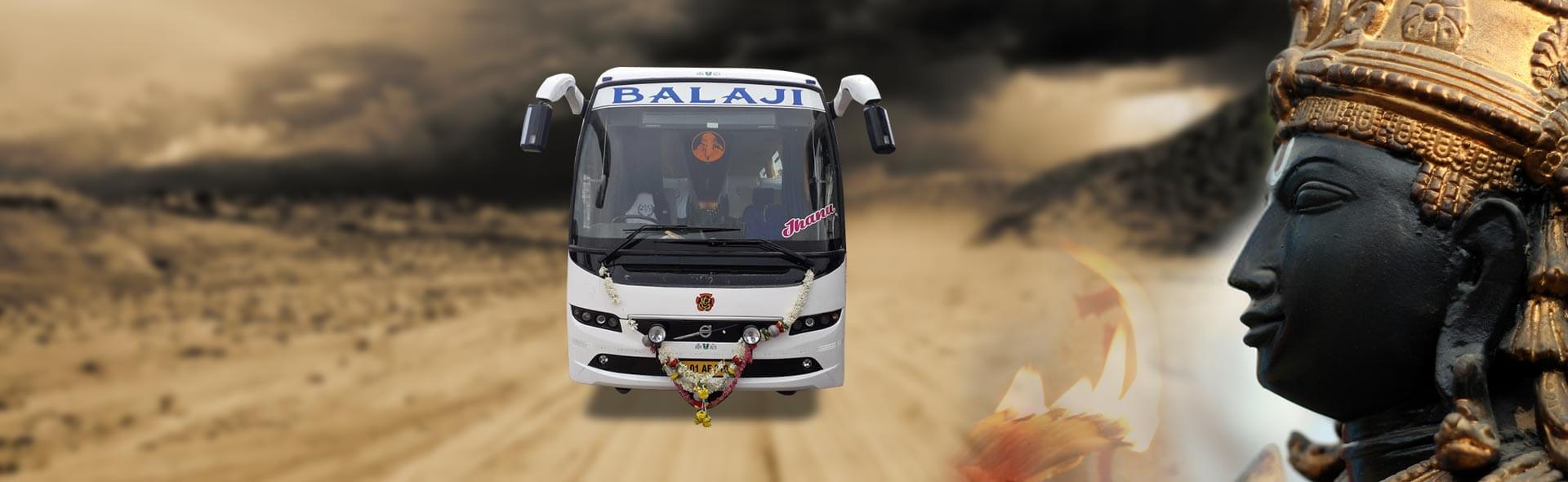 Online Bus Ticket Booking Balaji Tourist